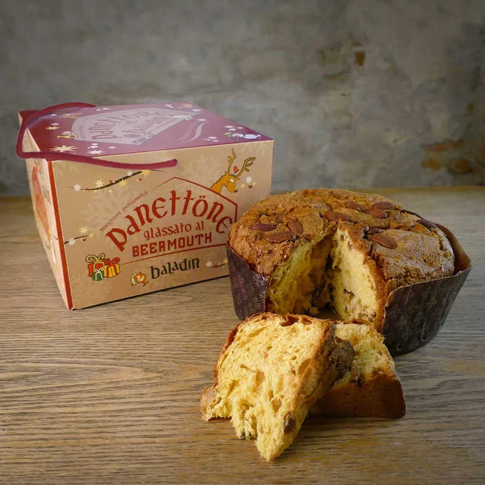 Glazed Baladin Pannetone with Beermouth