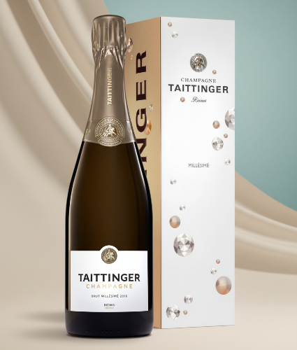 Champagne Taittinger Brut Millésimé Gift Boxed