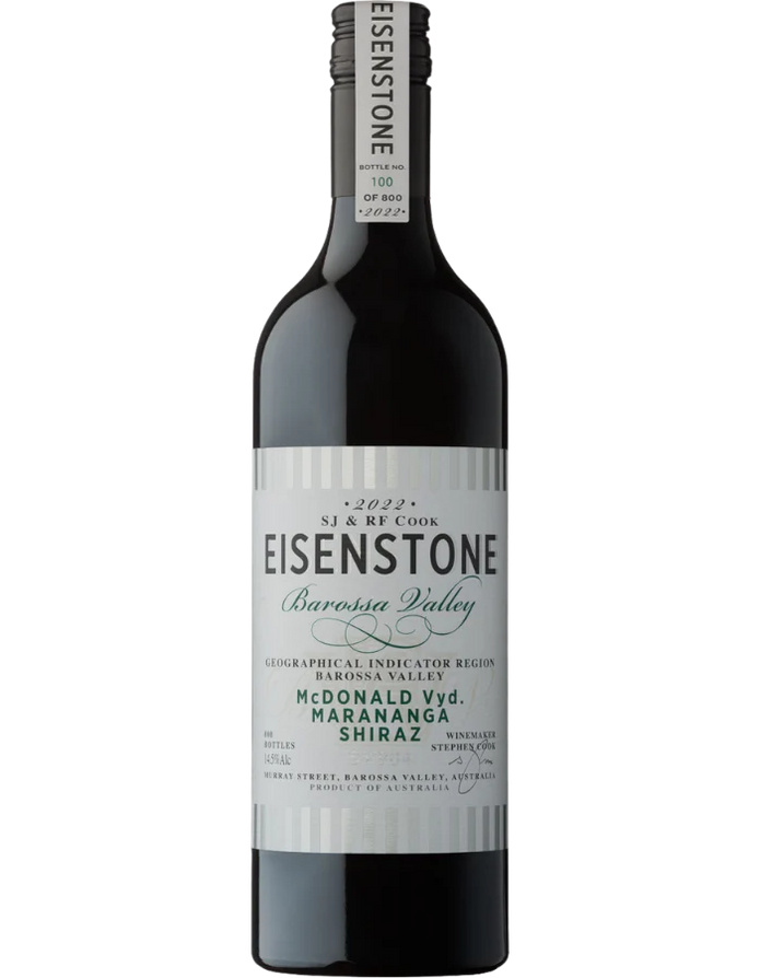 Eisenstone McDonald Vineyard Marananga Shiraz
