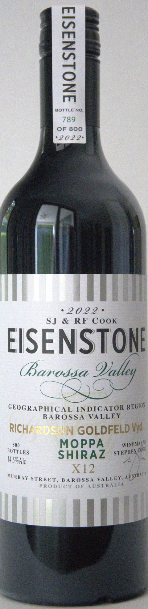 Eisenstone Richardson Goldfeld Shiraz