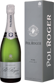 Pol Roger Pure Extra Brut NV with Gift Box