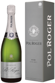 Pol Roger Pure Extra Brut NV with Gift Box