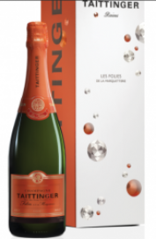Champagne Taittinger Les Folies de La Marquetterie NV Gift Boxed